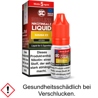 Liquid Banana ICE 5 mg/ml SC Red Line Nikotinsalz