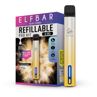 Elfa Turbo aurora-gold E-Zigaretten Set - Elfbar