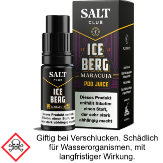 Liquid Maracuja 20 mg/ml Nikotinsalz - Salt Club Flavorist