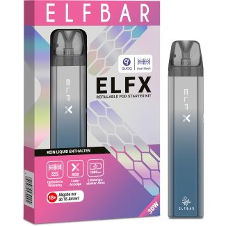 Elfx Blau E-Zigaretten Set - Elfbar