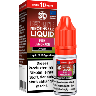 Liquid Pink Lemonade SC Red Line Nikotinsalz