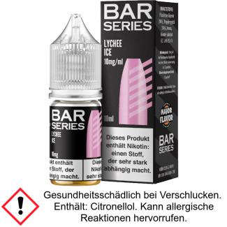 Liquid Lychee ICE 10 mg/ml Nikotinsalz - Bar Series