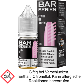 Liquid Lychee ICE 20 mg/ml Nikotinsalz - Bar Series