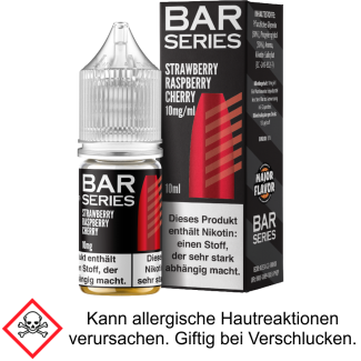Liquid Strawberry Raspberry Cherry 20 mg/ml Nikotinsalz - Bar Series