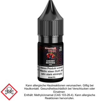 Cherry Berries 10 mg/ml Kirschlolli - Maxx - Nikotinsalz Liquid