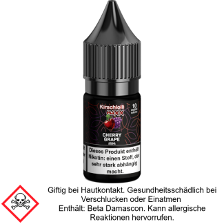 Cherry Grape 10 mg/ml Kirschlolli - Maxx - Nikotinsalz Liquid