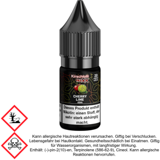 Cherry Lime 20 mg/ml Kirschlolli - Maxx - Nikotinsalz Liquid