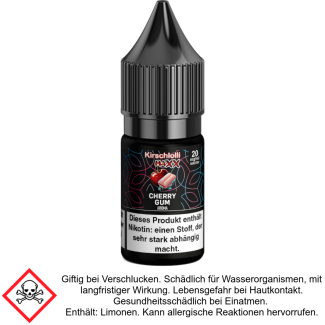 Cherry Gum 20 mg/ml Kirschlolli - Maxx - Nikotinsalz Liquid