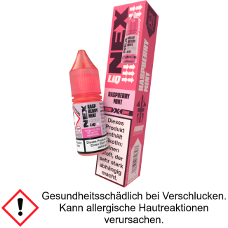 Raspberry Mint 10 mg/ml Pod Salt - NexLiq - Nikotinsalz Liquid