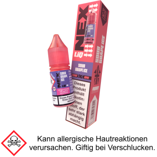 Sour Grape Ice 20 mg/ml Pod Salt - NexLiq - Nikotinsalz Liquid