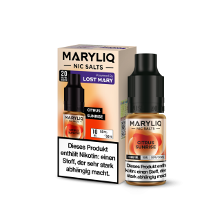 MARYLIQ - Citrus Sunrise Liquid
