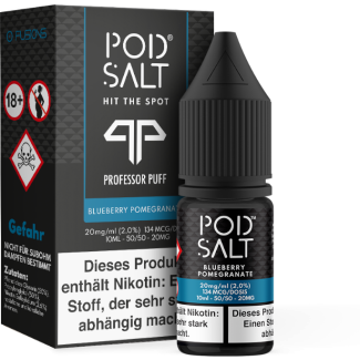 Pod Salt Fusion - Blueberry Pomegranate - Nikotinsalz Liquid