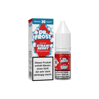Dr. Frost - Ice Cold - Strawberry Nikotinsalz Liquid