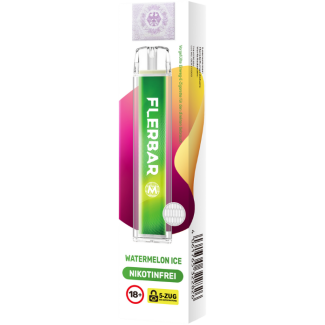 Flerbar - M Einweg E-Zigarette - Watermelon Ice 0 mg/ml