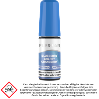Flerbar Liquid - Blueberry Cherry Cranberry - Nikotinsalz Liquid 20 mg/ml