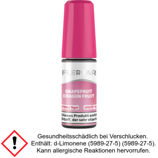 Flerbar Liquid - Grapefruit Dragon Fruit - Nikotinsalz Liquid 10 mg/ml