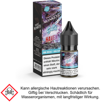 Twelve Monkeys - Iced - Haven - Nikotinsalz Liquid 20 mg/ml