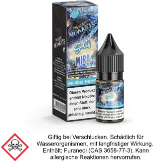 Twelve Monkeys - Iced - Mira - Nikotinsalz Liquid 20 mg/ml