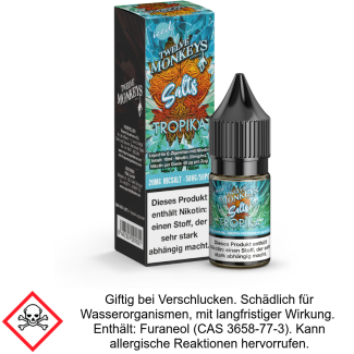 Twelve Monkeys - Iced - Tropika - Nikotinsalz Liquid 20 mg/ml