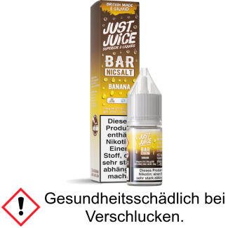 Just Juice - Bar - Banana - Nikotinsalz Liquid 10 mg/ml