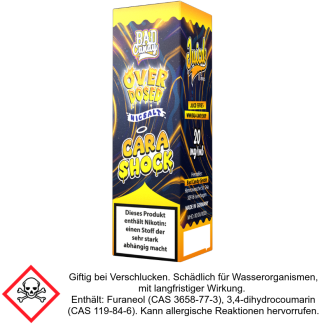Bad Candy Liquids - Juicd - Overdosed Cara Shock - Nikotinsalz Liquid 20 mg/ml