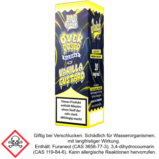 Bad Candy Liquids - Juicd - Overdosed Vanilla Custard - Nikotinsalz Liquid 20 mg/ml