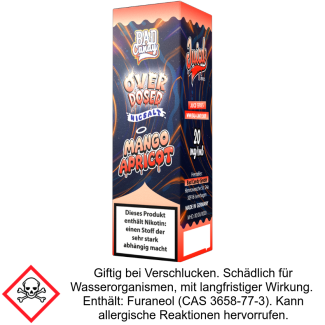 Bad Candy Liquids - Juicd - Overdosed Mango Apricot - Nikotinsalz Liquid 20 mg/ml