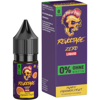 Revoltage - Punky Passion Fruit - Hybrid Nikotinsalz Liquid 0 mg/ml
