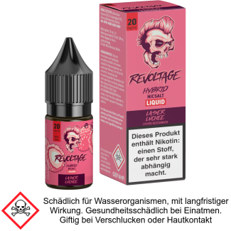 Revoltage - Laser Lychee - Hybrid Nikotinsalz Liquid 20 mg/ml