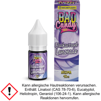 Aroma Blackcurrant Lemonade 10ml - Bad Candy Liquids