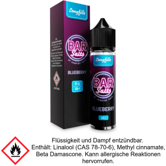 Aroma Blueberry Bar Salts - Vampire Vape