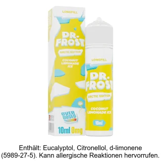 Aroma Coconut Lemonade Ice 10 ml -Dr. Frost - Arctic Edition 