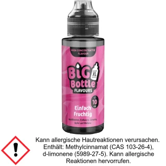 Aroma Einfach Fruchtig 10ml auf 120ml - Big Bottle