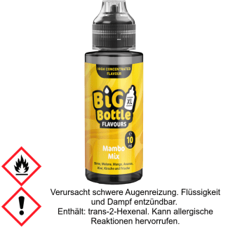 Aroma Mambo Mix 10ml auf 120ml - Big Bottle