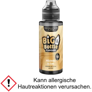 Aroma Milchreis & Zimt 10ml auf 120ml - Big Bottle