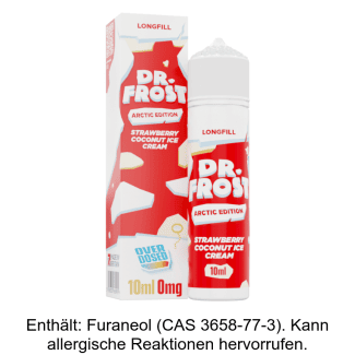 Aroma Strawberry Coconut Ice Cream 10 ml - Dr. Frost - Arctic Edition 