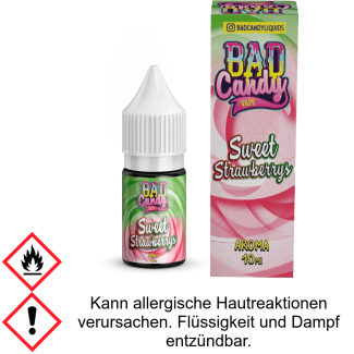 Aroma Sweet Strawberry 10ml - Bad Candy Liquids