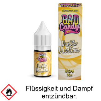 Aroma Vanilla Vacations 10ml - Bad Candy Liquids