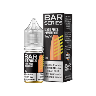 Liquid Lemon Peach Passionfruit Nikotinsalz - Bar Series