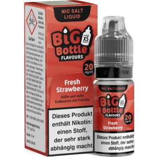 Big Bottle - Fresh Strawberry - Nikotinsalz Liquid