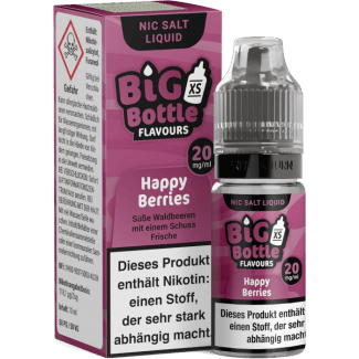 Big Bottle - Happy Berries - Nikotinsalz Liquid