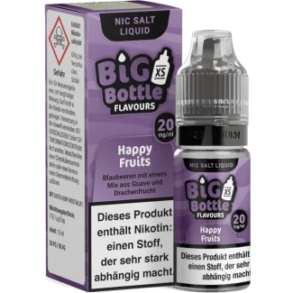 Big Bottle - Happy Fruits - Nikotinsalz Liquid