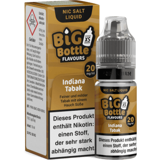 Big Bottle - Indiana Tabak - Nikotinsalz Liquid