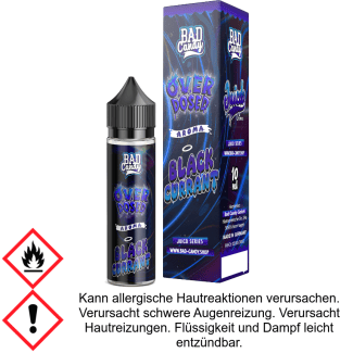 Blackcurrand - Juicd - Aroma Overdosed 10 ml -Bad Candy Liquids 