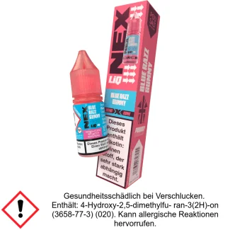 Blue Razz Gummy 10 mg/ml Pod Salt - NexLiq - Nikotinsalz Liquid