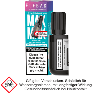  Blueberry Sour Raspberry 20 mg/ml Elfbar - Max Refill Container