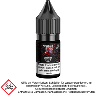 Cherry Grape 20 mg/ml Kirschlolli - Maxx - Nikotinsalz Liquid