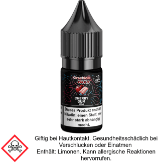 Cherry Gum 10 mg/ml Kirschlolli - Maxx - Nikotinsalz Liquid