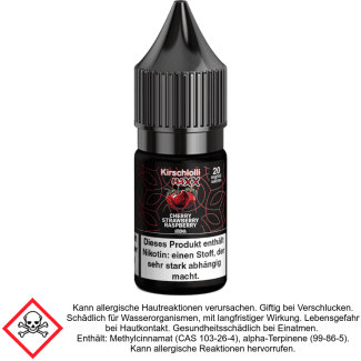 Cherry Strawberry Raspberry 20 mg/ml Kirschlolli - Maxx - Nikotinsalz Liquid
