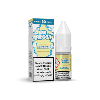 Dr. Frost - Ice Cold - Banana Nikotinsalz Liquid